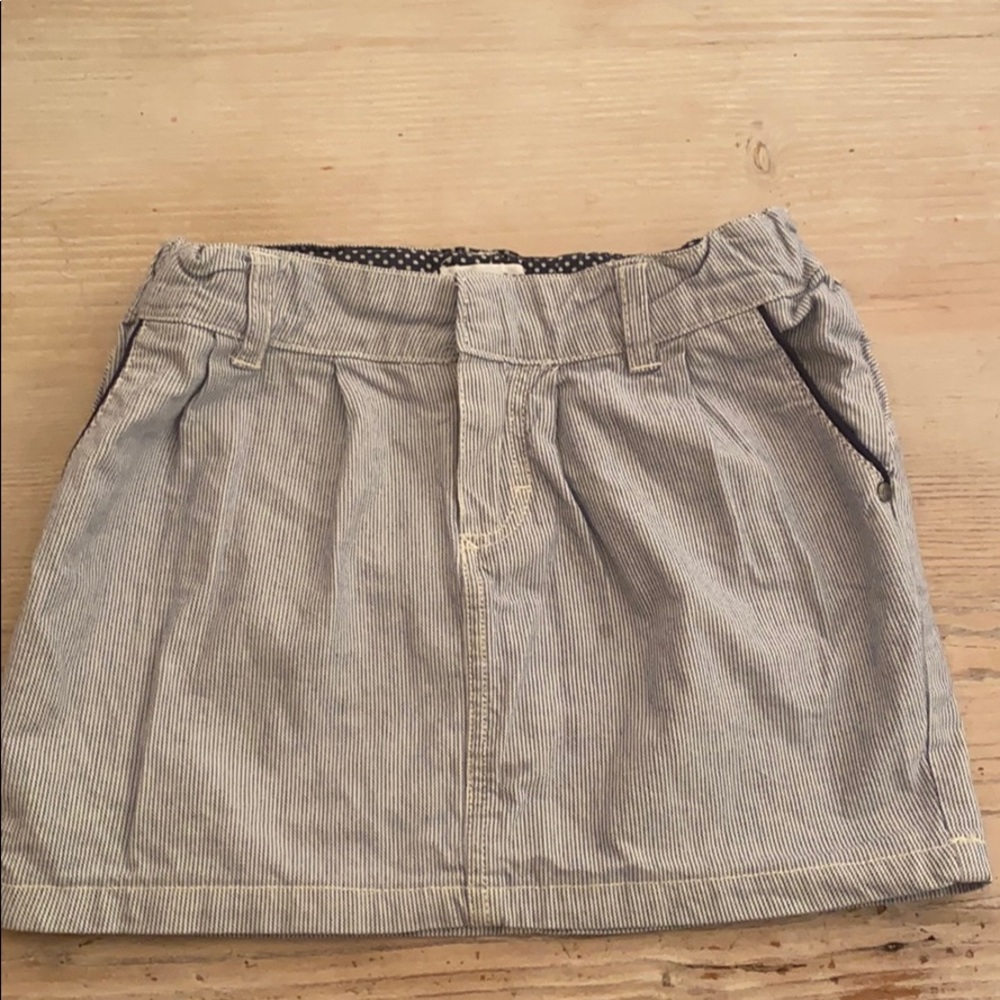 Marese blue and white skirt 5 years old